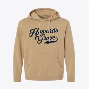 Howards Grove Wisconsin Vintage Team Pigment-Dyed Hoodie