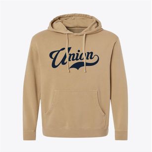 Union Wisconsin Vintage Team Pigment-Dyed Hoodie