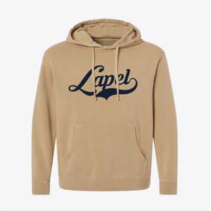 Lapel Indiana Vintage Team Pigment-Dyed Hoodie