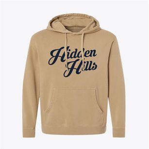 Hidden Hills California Vintage Team Pigment-Dyed Hoodie