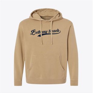 Bethany Beach Delaware Vintage Team Pigment-Dyed Hoodie