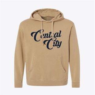 Central City Illinois Vintage Team Pigment-Dyed Hoodie