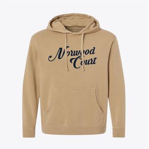 Norwood Court Missouri Vintage Team Pigment-Dyed Hoodie