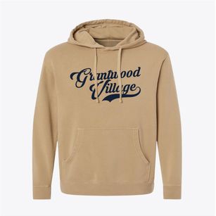Grantwood Village Missouri Vintage Team Pigment-Dyed Hoodie