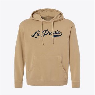 La Prairie Wisconsin Vintage Team Pigment-Dyed Hoodie