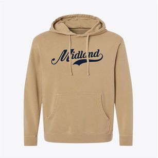 Midland Ohio Vintage Team Pigment-Dyed Hoodie