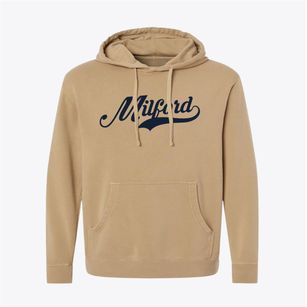 Milford New Hampshire Vintage Team Pigment-Dyed Hoodie