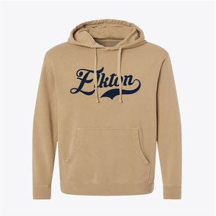 Elkton Minnesota Vintage Team Pigment-Dyed Hoodie