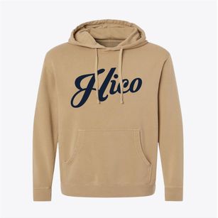 Hico West Virginia Vintage Team Pigment-Dyed Hoodie
