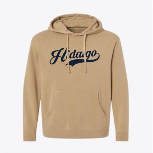 Hidalgo Illinois Vintage Team Pigment-Dyed Hoodie