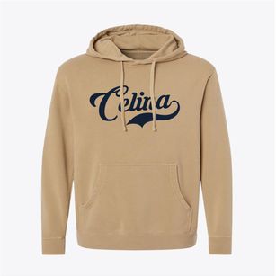Celina Ohio Vintage Team Pigment-Dyed Hoodie