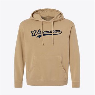 Williamstown Massachusetts Vintage Team Pigment-Dyed Hoodie