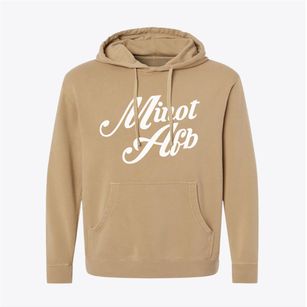 Minot Afb North Dakota Vintage Team Pigment-Dyed Hoodie