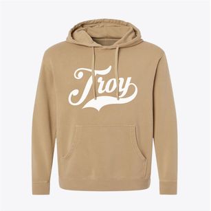 Troy Wisconsin Vintage Team Pigment-Dyed Hoodie