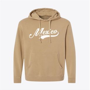Mexico New York Vintage Team Pigment-Dyed Hoodie