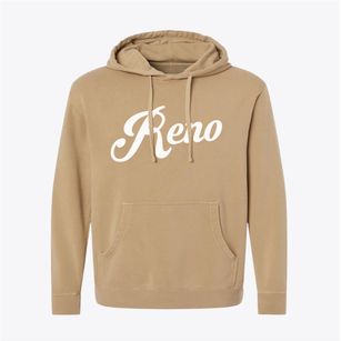 Reno Ohio Vintage Team Pigment-Dyed Hoodie