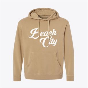 Beach City Ohio Vintage Team Pigment-Dyed Hoodie