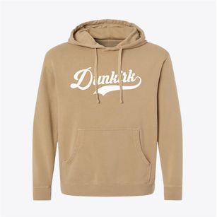 Dunkirk Ohio Vintage Team Pigment-Dyed Hoodie