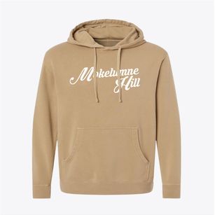 Mokelumne Hill California Vintage Team Pigment-Dyed Hoodie
