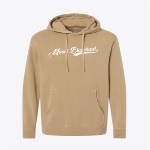 Mount Blanchard Ohio Vintage Team Pigment-Dyed Hoodie
