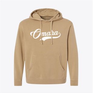 Omaha Illinois Vintage Team Pigment-Dyed Hoodie