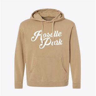 Roselle Park New Jersey Vintage Team Pigment-Dyed Hoodie
