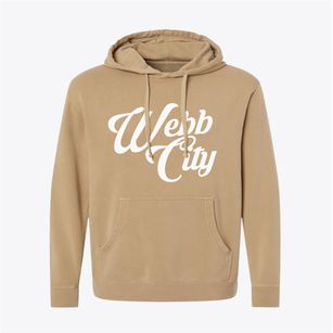 Webb City Missouri Vintage Team Pigment-Dyed Hoodie
