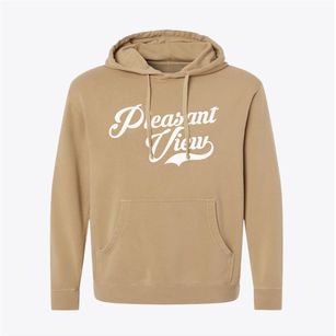 Pleasant View Utah Vintage Team Pigment-Dyed Hoodie