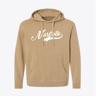 Norfolk Virginia Vintage Team Pigment-Dyed Hoodie