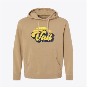 Vail Colorado Sublime Sunset Pigment-Dyed Hoodie
