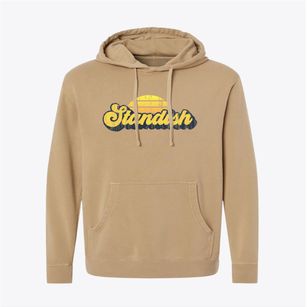 Standish Michigan Sublime Sunset Pigment-Dyed Hoodie