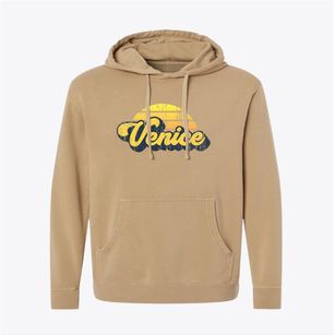 Venice New York Sublime Sunset Pigment-Dyed Hoodie