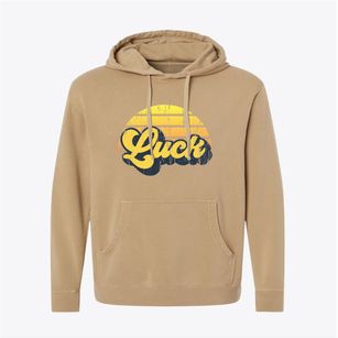 Luck Wisconsin Sublime Sunset Pigment-Dyed Hoodie