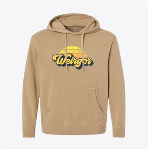 Weirgor Wisconsin Sublime Sunset Pigment-Dyed Hoodie