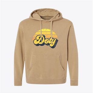 Doty Wisconsin Sublime Sunset Pigment-Dyed Hoodie