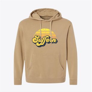 Suffern New York Sublime Sunset Pigment-Dyed Hoodie