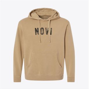 Novi Michigan Timeless Retro Pigment-Dyed Hoodie