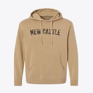 New Castle Delaware Timeless Retro Pigment-Dyed Hoodie