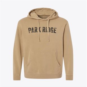 Park Ridge Illinois Timeless Retro Pigment-Dyed Hoodie