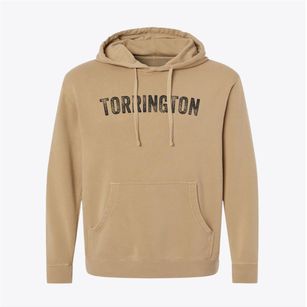 Torrington Connecticut Timeless Retro Pigment-Dyed Hoodie