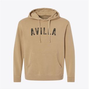 Avilla Arkansas Timeless Retro Pigment-Dyed Hoodie