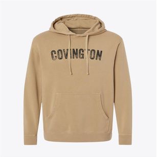 Covington Oklahoma Timeless Retro Pigment-Dyed Hoodie