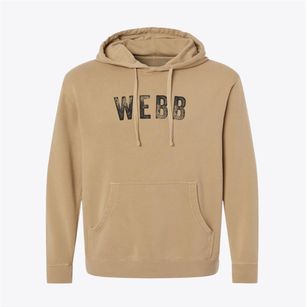 Webb Mississippi Timeless Retro Pigment-Dyed Hoodie