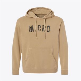 Micro North Carolina Timeless Retro Pigment-Dyed Hoodie