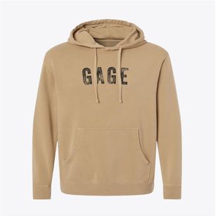 Gage Oklahoma Timeless Retro Pigment-Dyed Hoodie