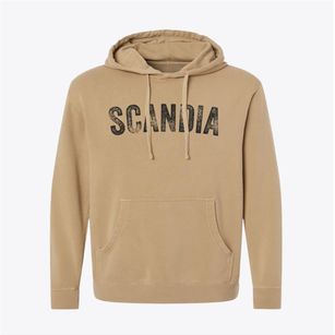 Scandia Kansas Timeless Retro Pigment-Dyed Hoodie