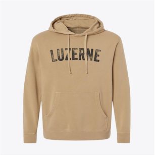 Luzerne Iowa Timeless Retro Pigment-Dyed Hoodie