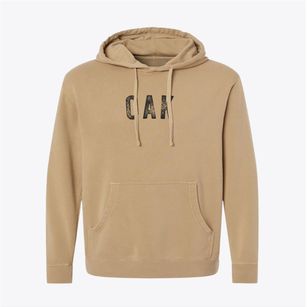 Oak Nebraska Timeless Retro Pigment-Dyed Hoodie