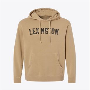 Lexington Nebraska Timeless Retro Pigment-Dyed Hoodie