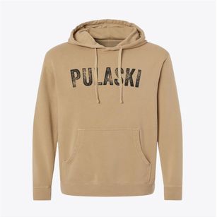 Pulaski Tennessee Timeless Retro Pigment-Dyed Hoodie